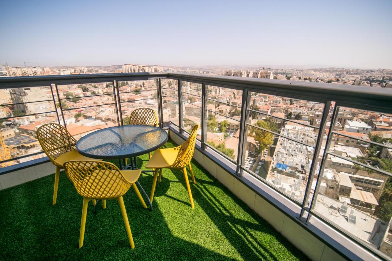 Gorgeous Design 3 Bdr Appart - J Tower - Amazing View! Apartment เยรูซาเลม ภายนอก รูปภาพ